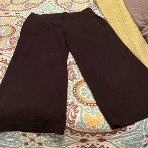 The Allie Lane Bryant wide leg dress trousers
